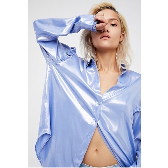 🎈SALE NWT Free People All Your Love Oversized Top - Picture 3 of 4